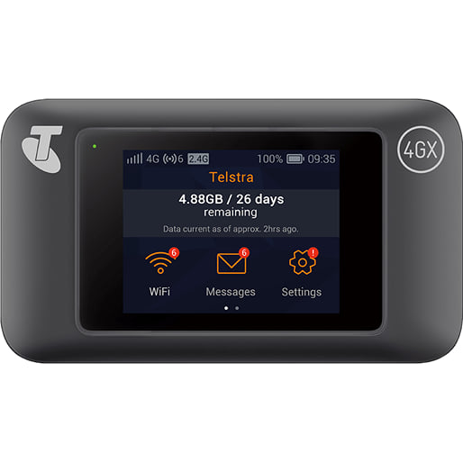 Telstra Data Box Telstra E5787 Prepaid 4GX Wi-Fi Device+SIM With 10G Data