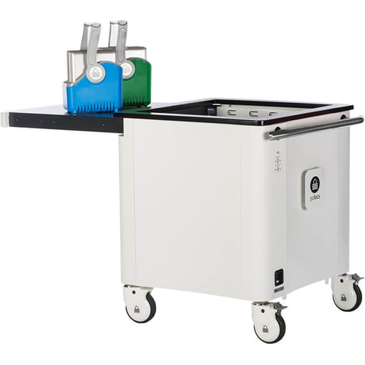 PC Locs iQ 30 Cart iPad Sync Charge Trolley - Main Image