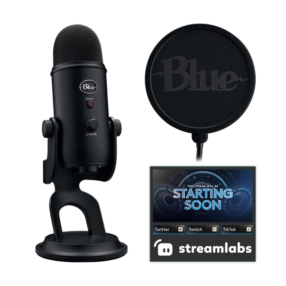 Logitech Yeti Game Streaming Microphone Kit

