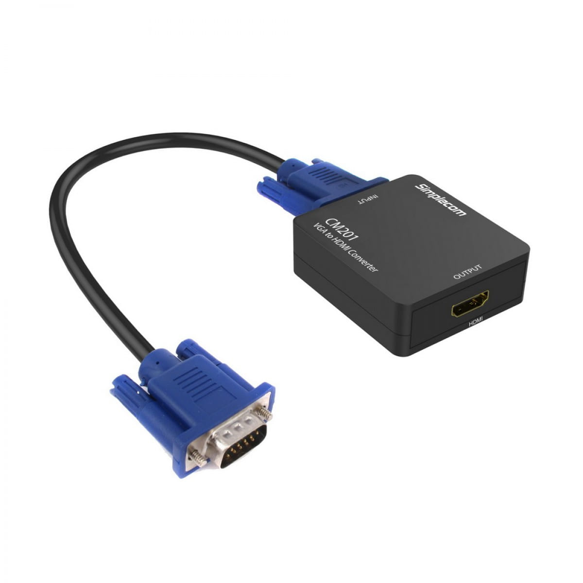 Simplecom Full HD 1080P VGA to HDMI Converter with Audio
