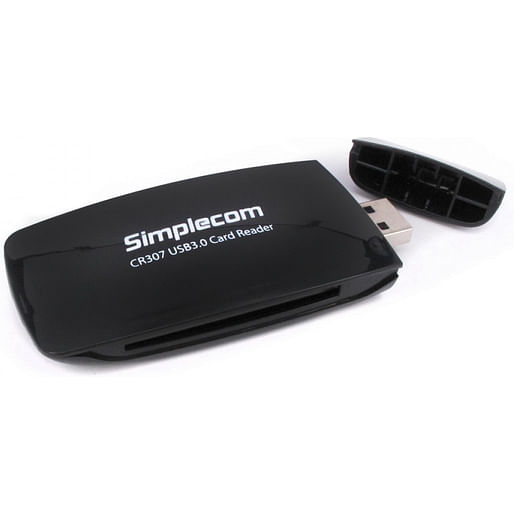 Simplecom SuperSpeed USB 3.0 Card Reader with CF4 Slot