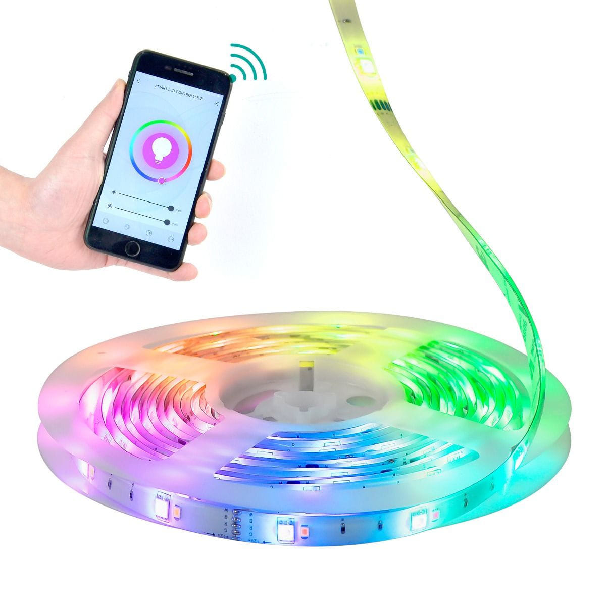 mbeat activiva 5m IP65 White LED Strip Light