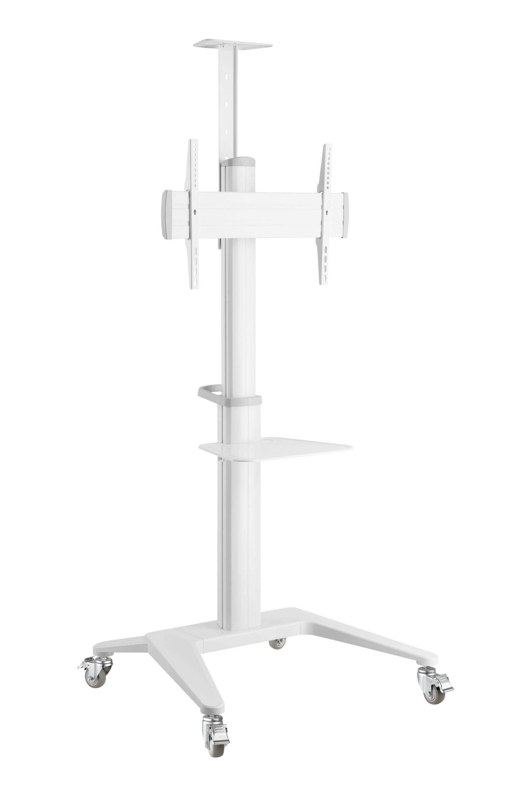 Brateck 37'-70' Aluminium TV Cart - White
