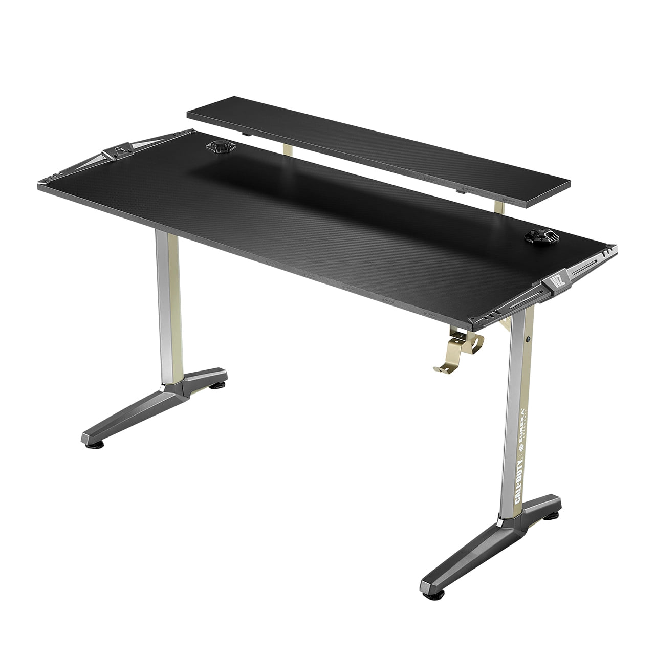 Eureka Call of Duty Sentry Rectangular T-Legs Gaming Desk