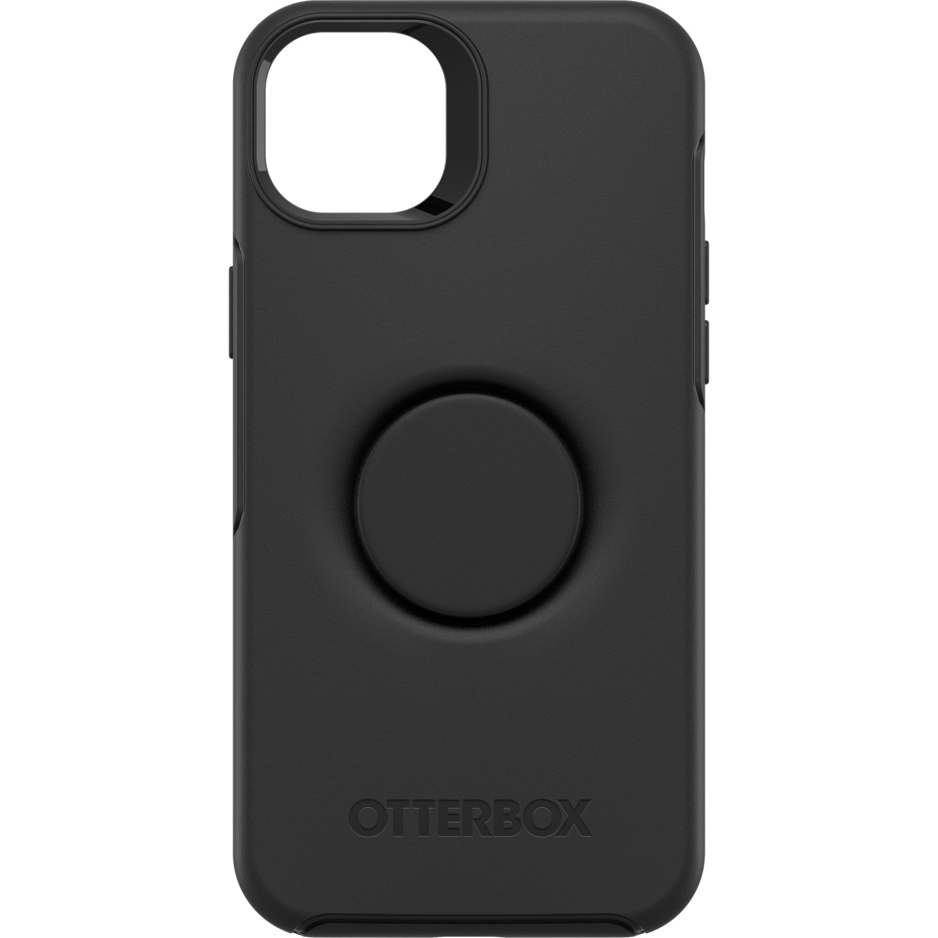 OtterBox iPhone 14 Plus Otter + Pop Symmetry Series Antimicrobial Case - Black