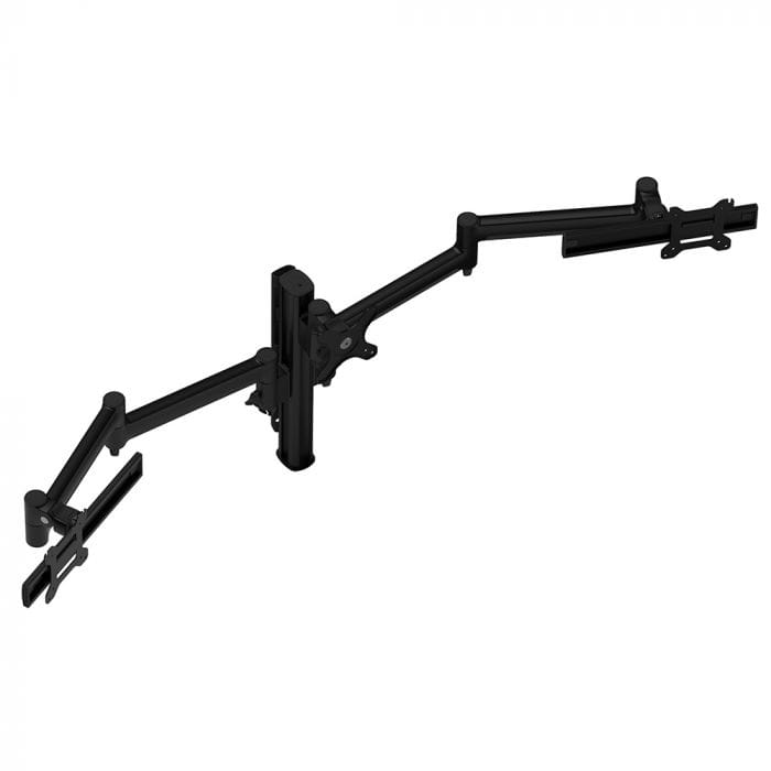 Atdec Grommet Clamp Triple Monitor Arms