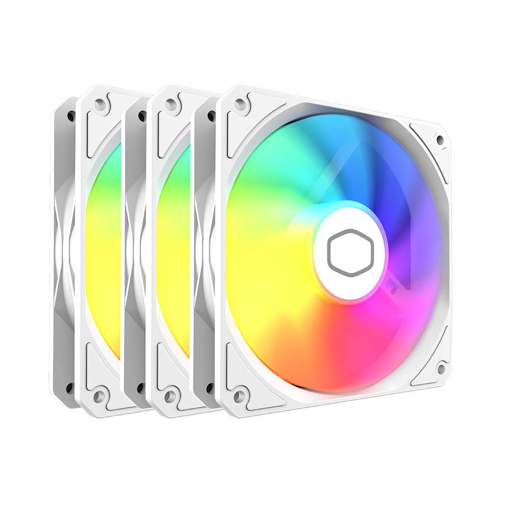 Cooler Master MF120 Lite ARGB White Edition 3-Pack
