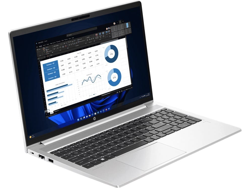 HP ProBook 450 G10 15" FHD Touchscreen Laptop, i7-1355U, 64GB RAM, 2TB SSD, UMA, Windows 11 Pro