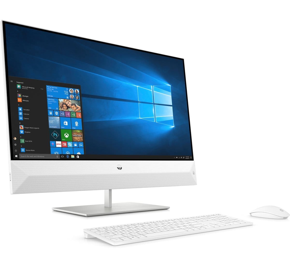 HP Pavilion All-In-One PC 27" Full HD Touchscreen i7-9700T, 16GB RAM, 512GB SSD, Windows 10 Home