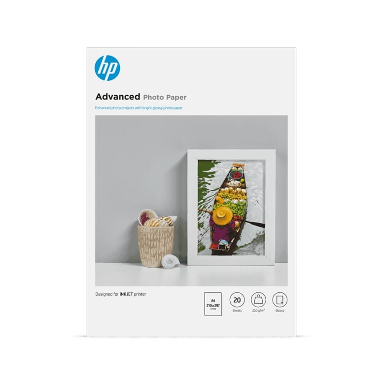 HP Photo Paper White Gloss A4