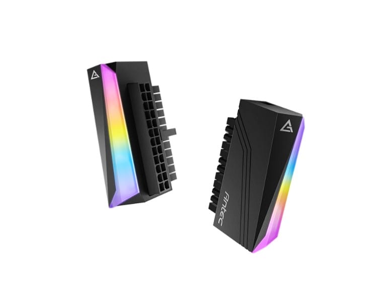 Antec 24 Pin 90 Degree ARGB Adapter Black