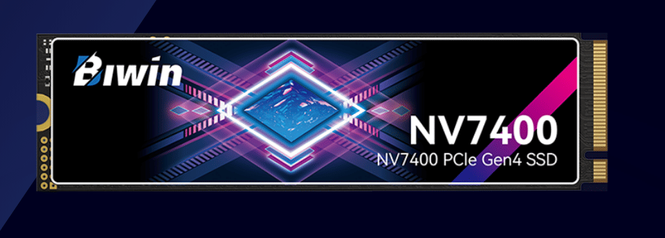 Biwin NV7400 2TB PCIe4.0 M.2 2280 SSD