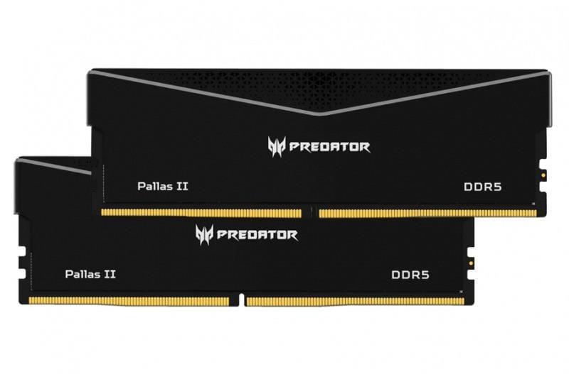 Predator Pallas II 64GB (2x32GB) DDR5-6000 Memory Black