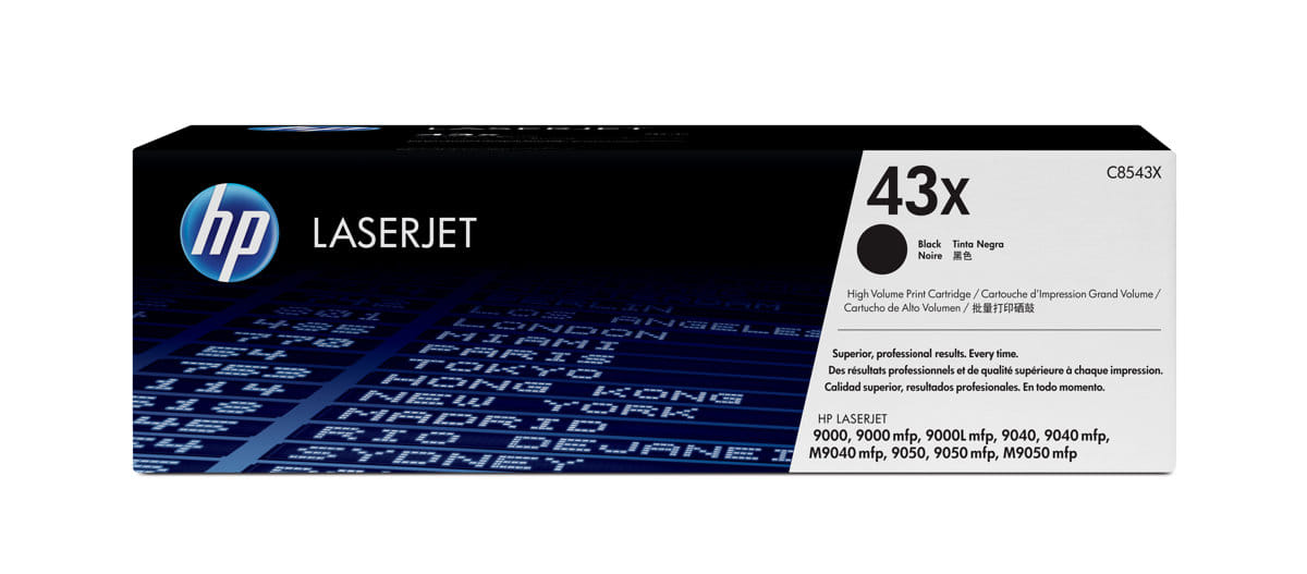 HP 43X Black Toner