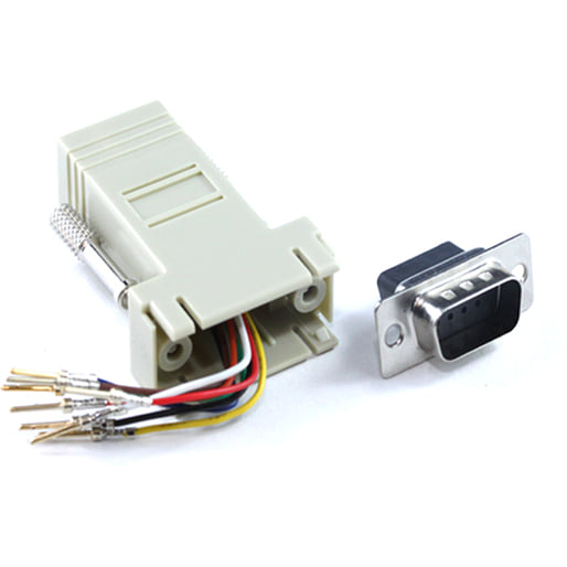 F Rj45 Adapter DB9M To RJ45 F Adaptor