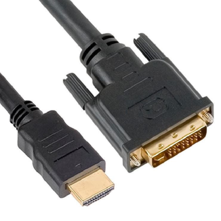 Astrotek HDMI to DVI-D Adapter Converter Cable 5m - Male to Male 30AWG OD6.0mm Gold Plated RoHS 