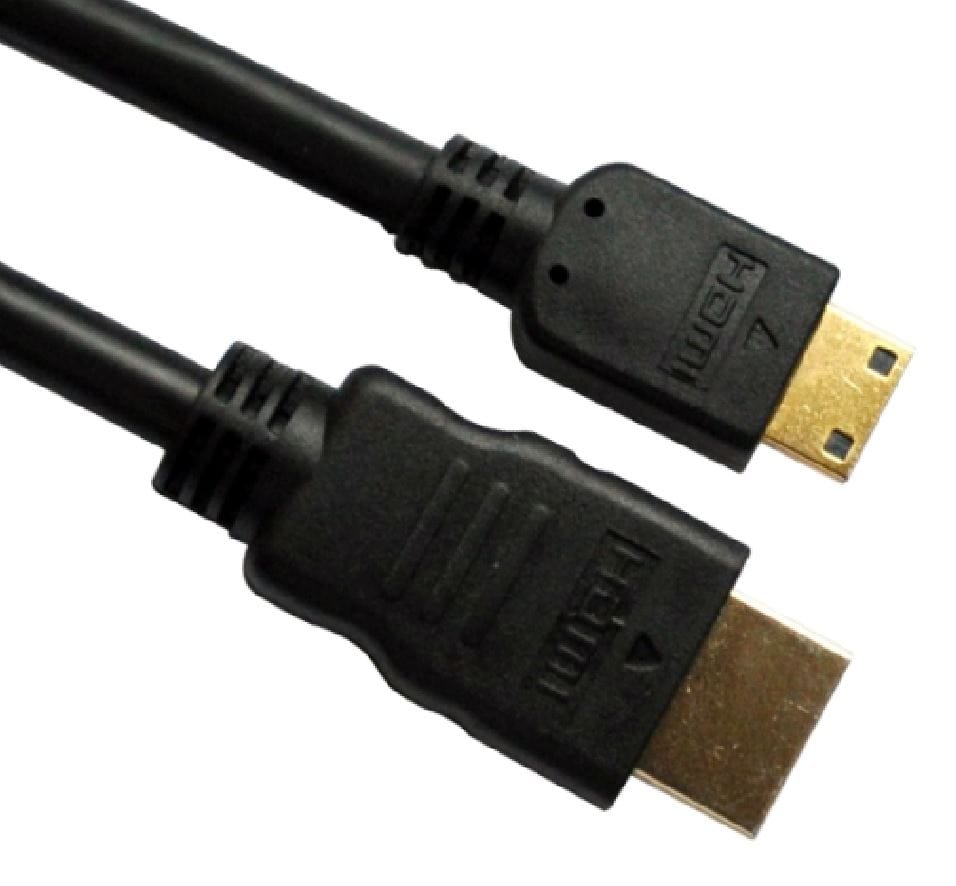 Astrotek HDMI to Mini HDMI Cable 2m - 1.4v 19 pins A Male to Mini C Male 30AWG OD6.0mm Gold Plated Black PVC Jacket for Tablet Smart Phone