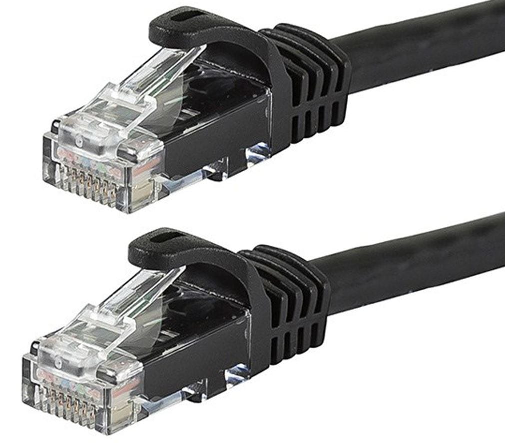 Astrotek CAT6 Cable 20m - Black Color Premium RJ45 Ethernet Network LAN UTP Patch Cord 26AWG-CCA PVC Jacket