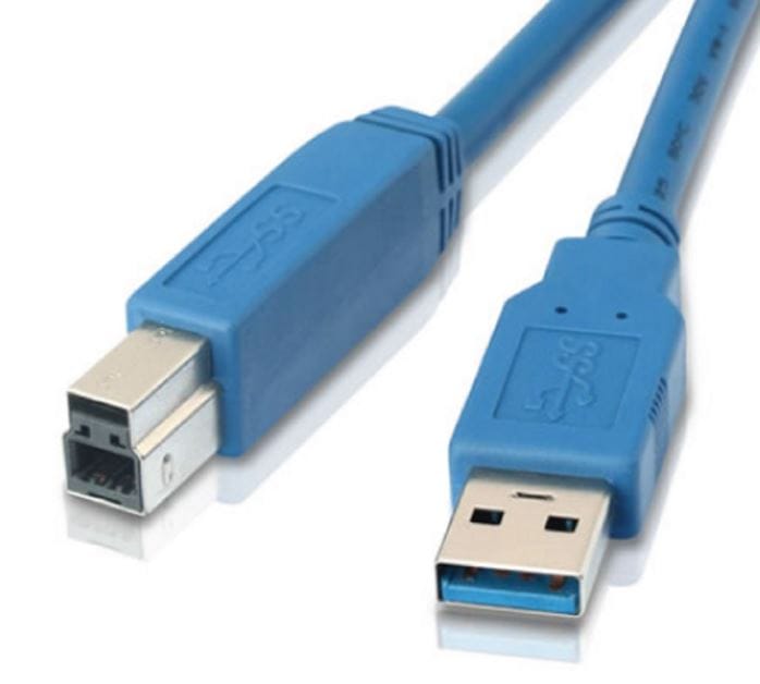 Astrotek USB 3.0 Printer Cable 2m - AM-BM Type A to B Male to Male Blue Colour for External HDD Printer Scanner Docking Station 