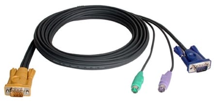 Aten 6.0m PS/2 KVM Cable with 3 in 1 SPHD