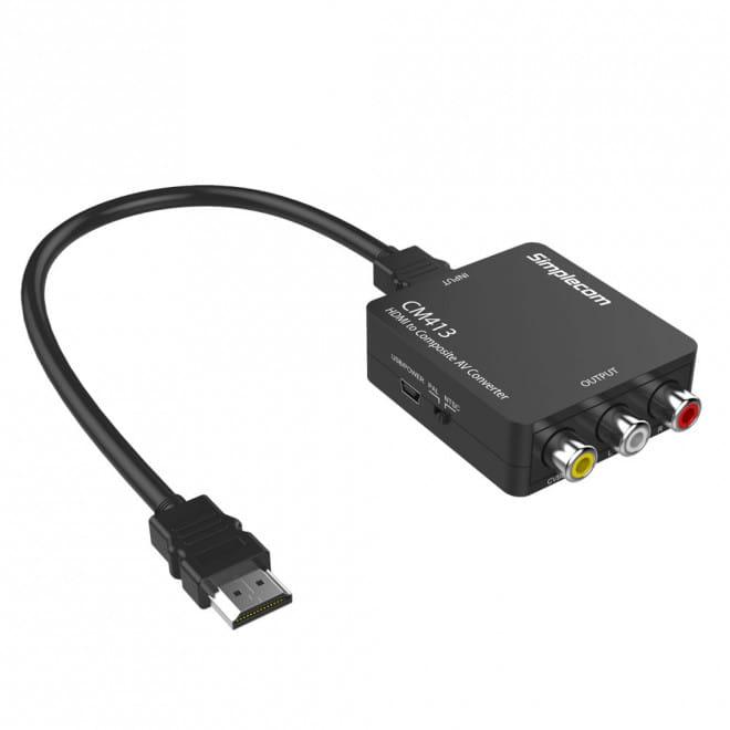 Simplecom CM413, HDMI to Composite AV