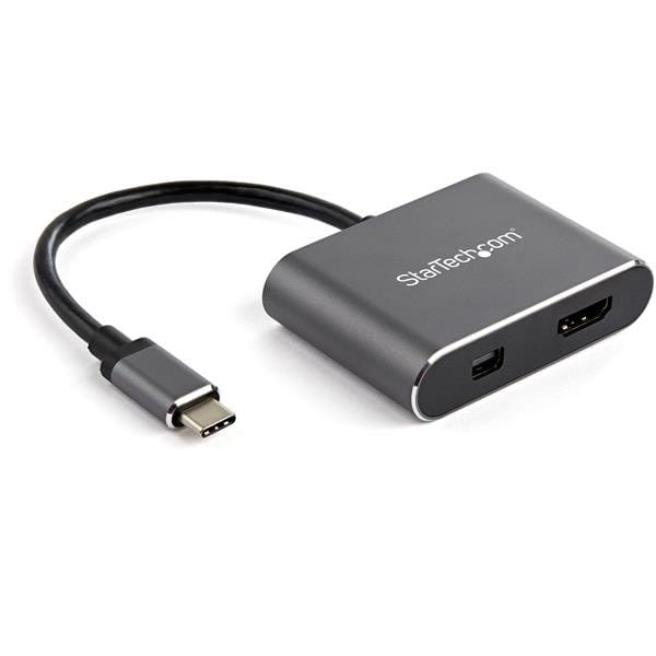 USB C Multiport Video Adapter - HDMI or Mini DisplayPort HDR