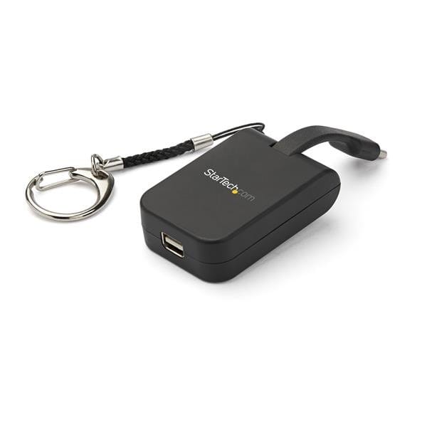 Portable USB C to Mini DP Adapter w/ Keychain - 4K 60Hz