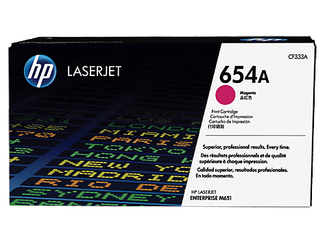 HP 654A Magenta Laserjet Toner Cartridge