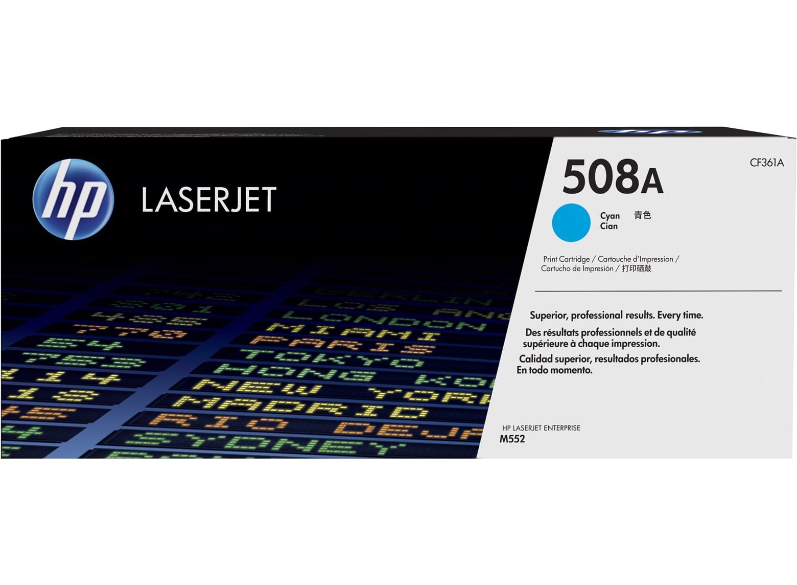 HP 508A Cyan Toner Cartridge