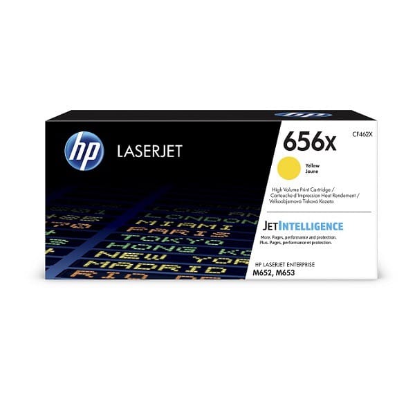 HP 656X Yellow Original Laserjet Toner Cartridge