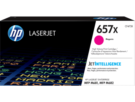 HP 657X Magenta Original Laserjet Toner Cartridge