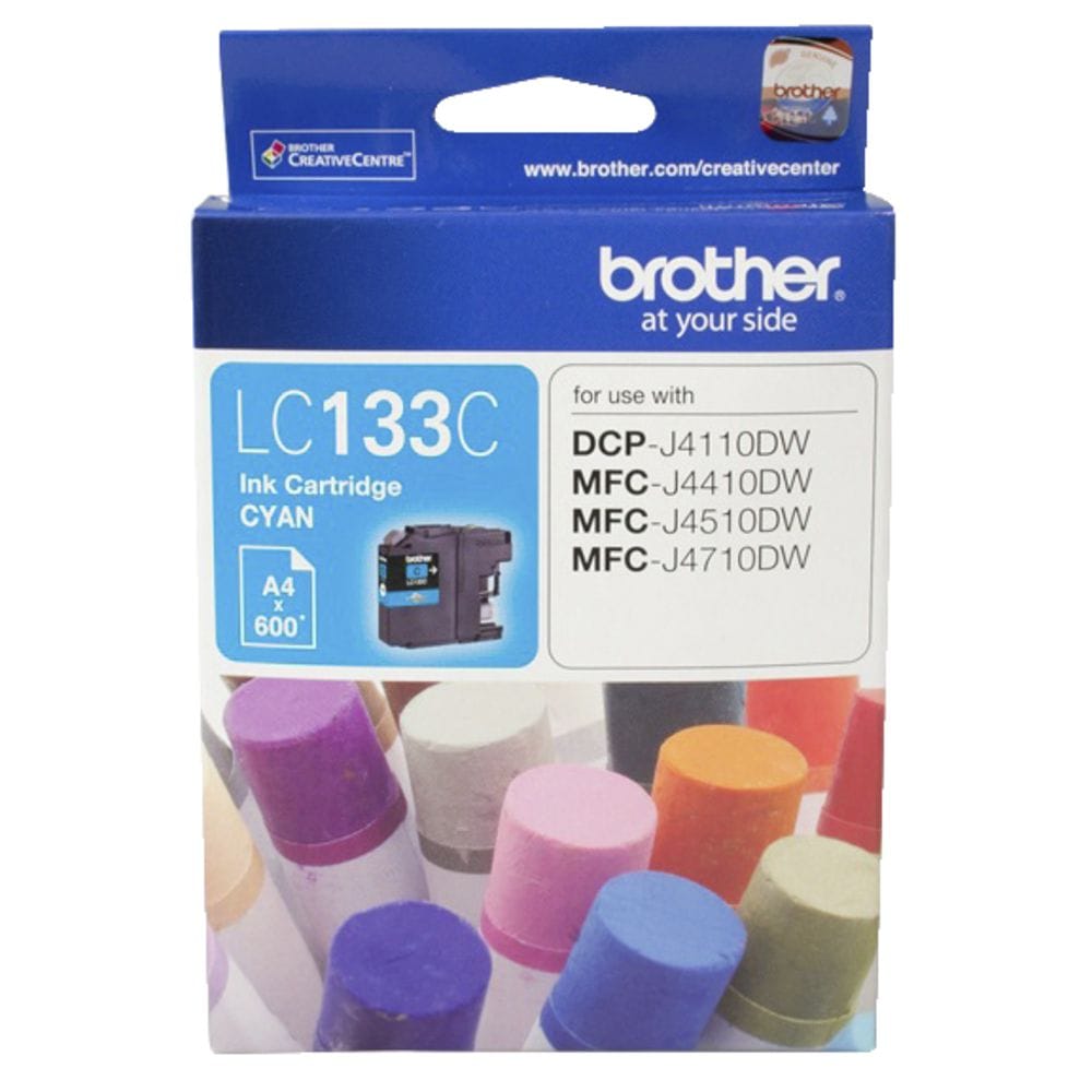 Brother Cyan Ink Cartridge Up To 600 Pages