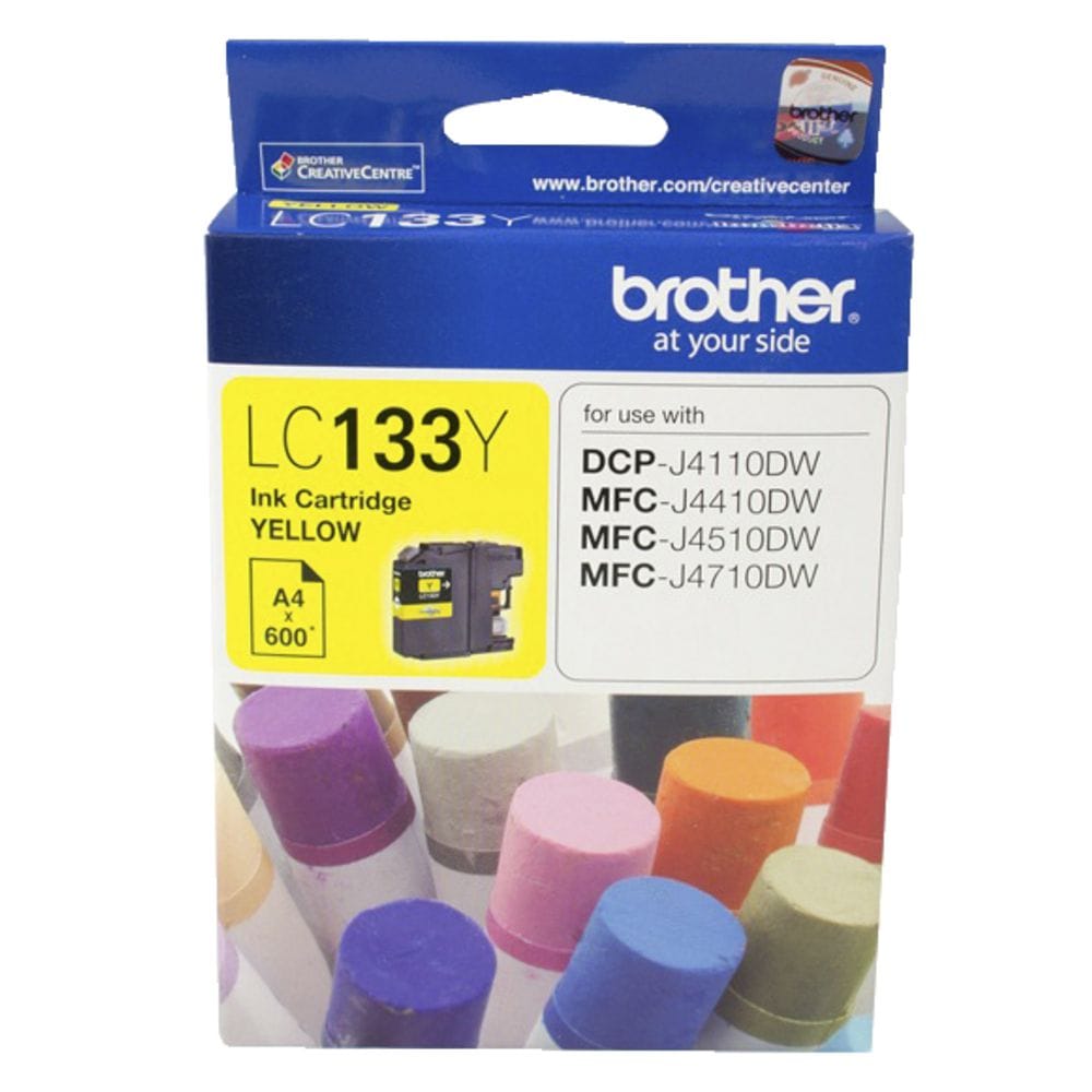 Brother Yellow Ink Cartridge Up To 600 Pages