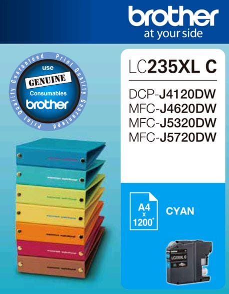 Brother Cyan Ink Cartridge DCP-J4120DW