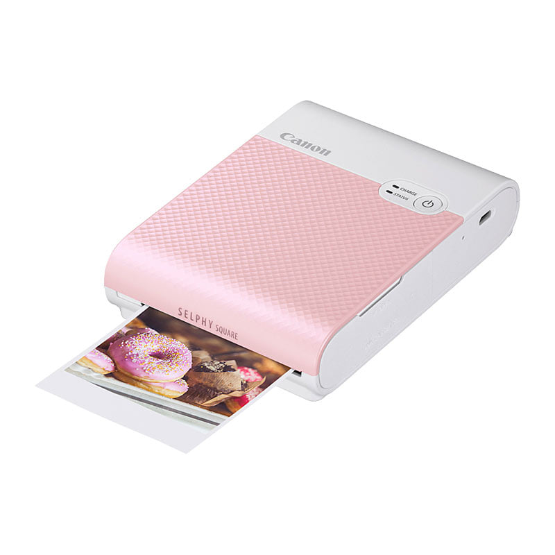 Canon QX10PK Selphy Square Compact Photo Printer - Pink