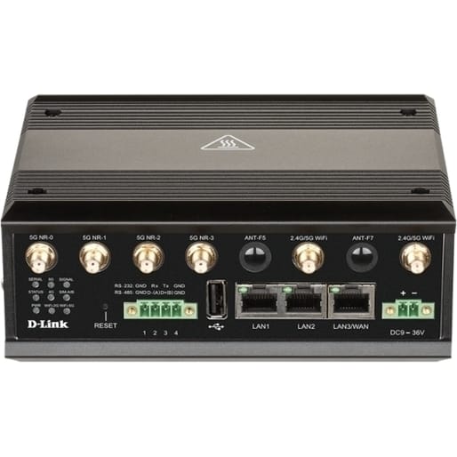 D-Link 5G NR M2M Dual SIM Industrial Gateway