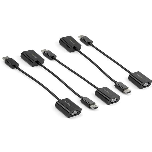 DisplayPort to VGA Adapter - 1920x1200 - DP to VGA - 5 Pack