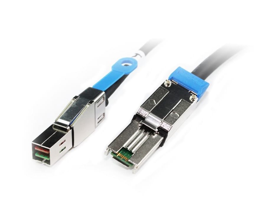 Alogic 1m External Mini SAS SFF-8088 to Mini SFF-8644 Cable - M/M