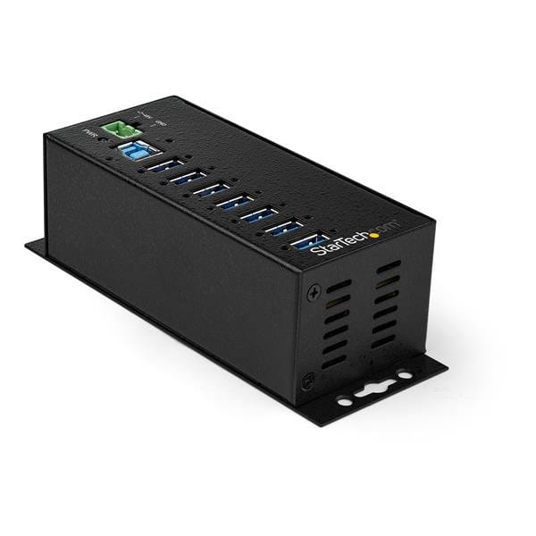 7-Pt Industrial USB 3.0 Hub w/ Ext. Power Supply