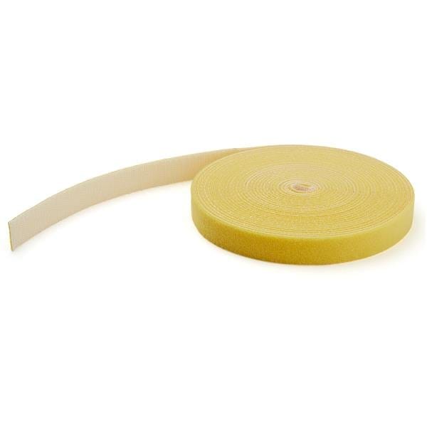 100ft. Hook and Loop Roll - Yellow - Reusable