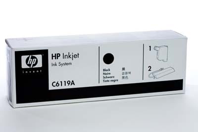 HP 600 DPI Black Bulk Ink SPS System