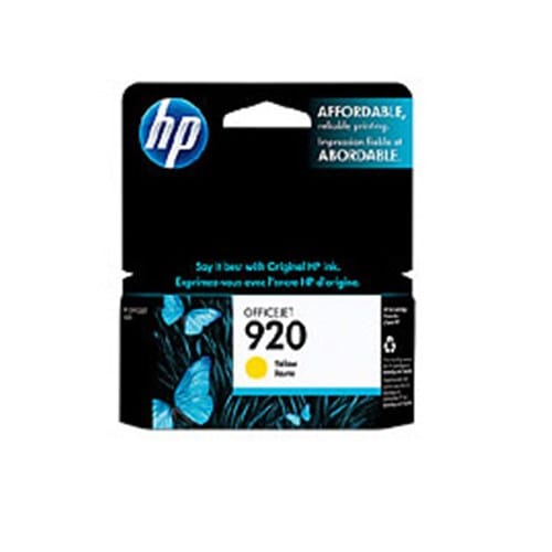 HP 920 Black Ink 420 Page Yield