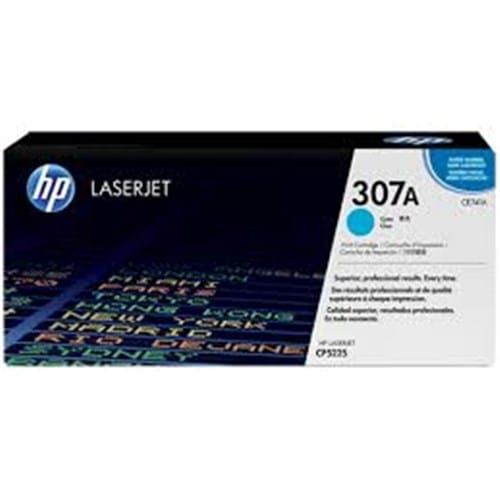 HP 307A Cyan Toner 7,300 Page Yield