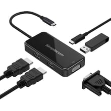 Simple.com Adapter Simplecom DA451 5-in-1 USB-C Multi-Port Adapter