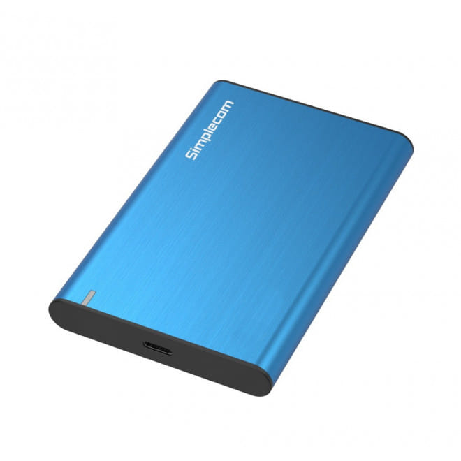 Simplecom 2.5" SATA HDD/SSD-USB3.1 Enclosure BL