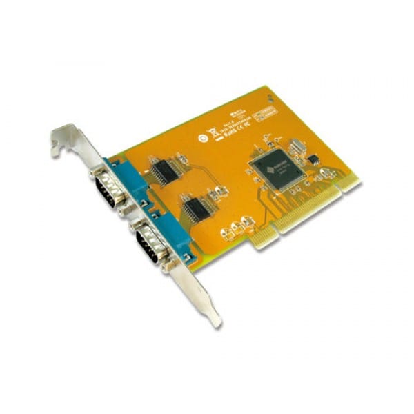 Sunix SER5037A Dual Port Serial IO Card PCI Card