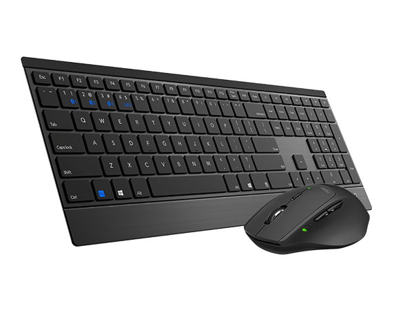Rapoo Wireless Bluetooth Keyboard & Mouse Black