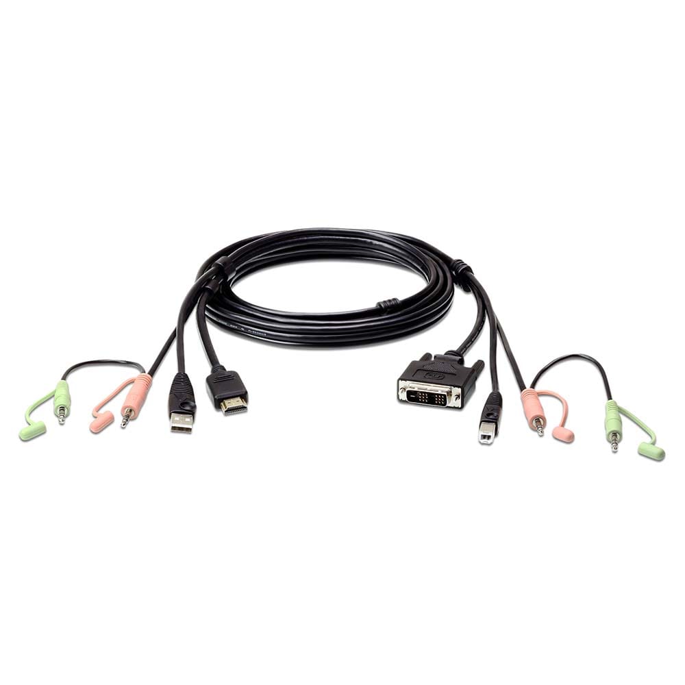 Aten 1.8m USB HDMI to DVI-D KVM Cable with Audio