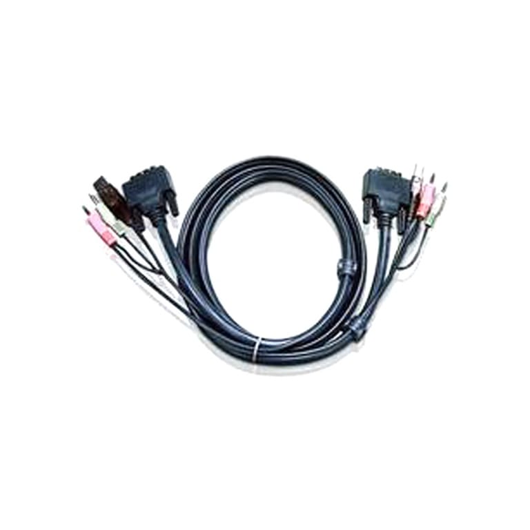 Aten 5.0m USB DVI-D Dual Link KVM Cable