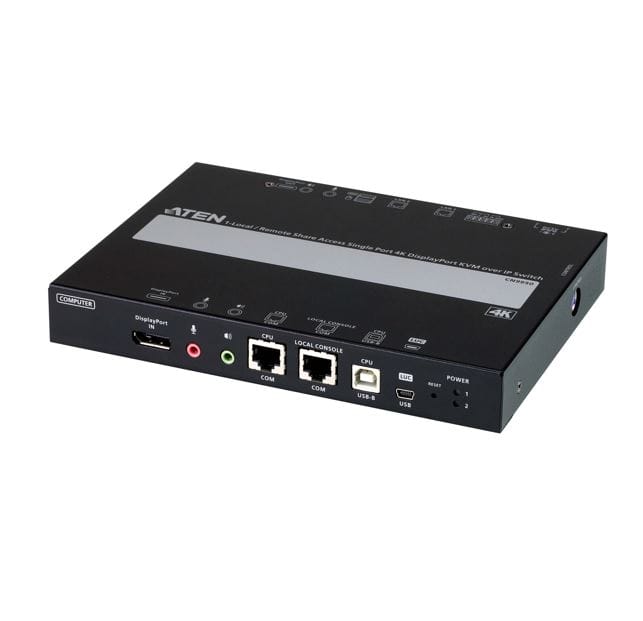 Aten 1L/R 1 Port 4KDP KVM over IP Switch